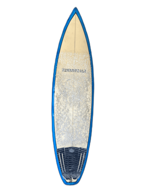 Blue Macrowhale 6'0" x 18.2" x 2"