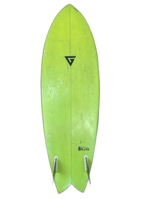 Gravity Green Pluto 5'7" x 20" x 2.25" (back)