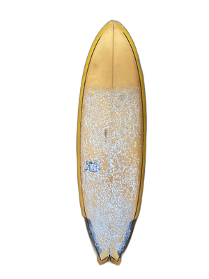 Yellow FishTail 6" x 20.5" x 2.9"