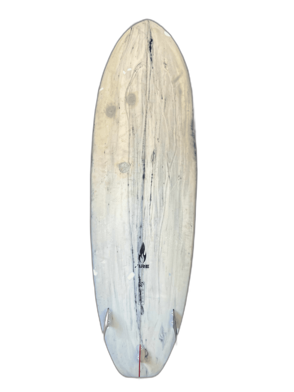 Fire Grey White 6'8" x 19.2" x 2.55" (back)